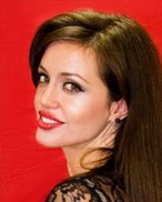 Angelina Jolie Double Doppelg�ngerin Lookalike aus Spanien